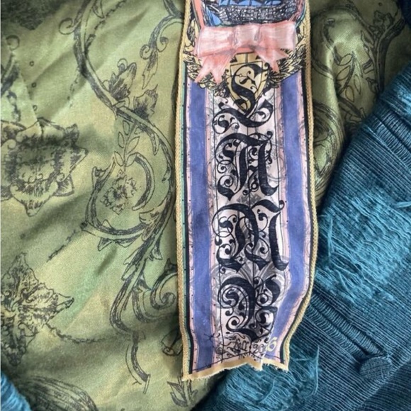 Distressed L.A.M.B. by Gwen Stefani Teal Jacket - Picture 6 of 9